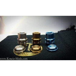 Billet Box  Titanium Button