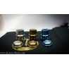 Billet Box  Titanium Button