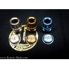 Billet Box  Titanium Button