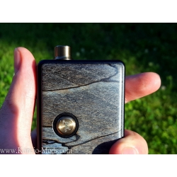 Billet Box  Titanium Button