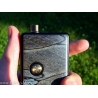 Billet Box  Titanium Button