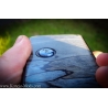 Billet Box  Titanium Button