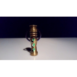 TRITIUM KEYCHAIN - Patina Brass